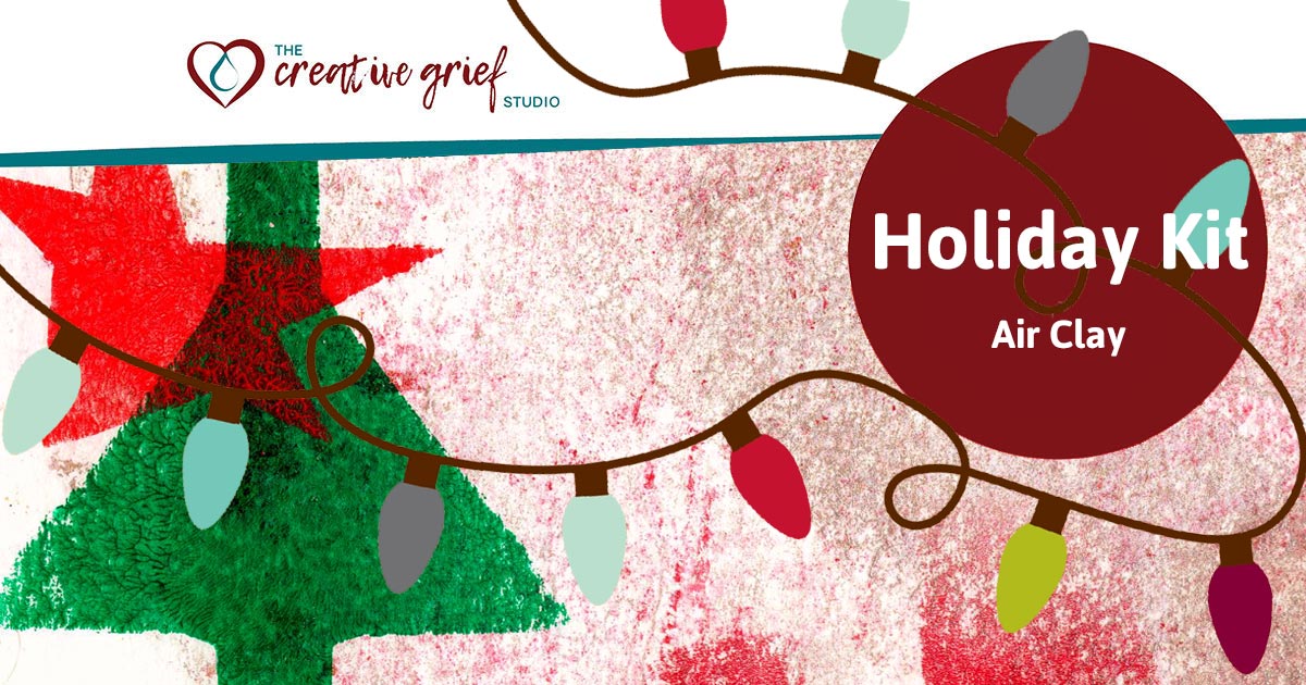 Holiday how-to kit: air clay for ornaments, gift tags, garland, or memory stars